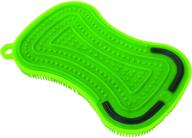 🧽 kuhn rikon stay clean 3-in-1 scrubber green, 1 inch - ultimate cleaning tool for a spotless kitchen logo