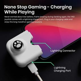 img 1 attached to Mobile Game Controller For IPhone (IOS 13