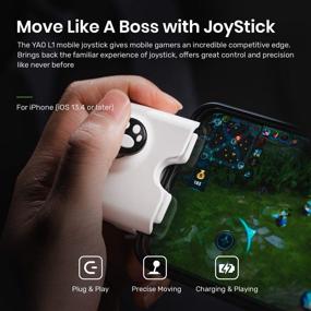 img 3 attached to Mobile Game Controller For IPhone (IOS 13