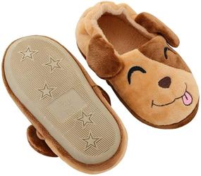 img 1 attached to 🏠 Cartoon House Toddler Boys' Beeliss Slippers