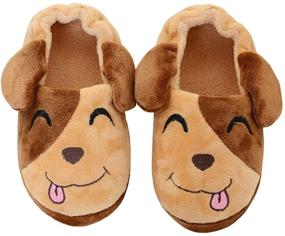 img 2 attached to 🏠 Cartoon House Toddler Boys' Beeliss Slippers