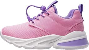 img 2 attached to 👟 WHITIN Lightweight Breathable Sneakers for Athletic Girls: Ultimate Comfort and Style