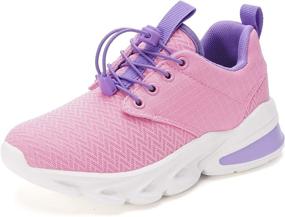 img 3 attached to 👟 WHITIN Lightweight Breathable Sneakers for Athletic Girls: Ultimate Comfort and Style