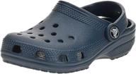 👞 crocs kids classic clog little men's shoes: stylish mules & clogs for boys logo