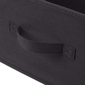 img 2 attached to 🗄️ Charcoal Replacement Drawers for Amazon Basics Extra Wide Fabric 5-Drawer Storage Organizer