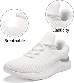 img 1 attached to GEMAX Women's Running Shoes - Lightweight Sneakers 👟 with Memory Foam for Comfortable Gym Workouts and Casual Activities