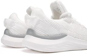 img 3 attached to GEMAX Women's Running Shoes - Lightweight Sneakers 👟 with Memory Foam for Comfortable Gym Workouts and Casual Activities