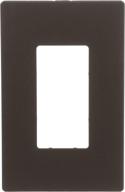 🔲 eaton pjs26rb-sp-l designer screwless wallplate, oil rubbed bronze for 1-gang switches логотип