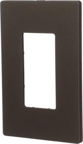 img 3 attached to 🔲 Eaton PJS26RB-SP-L Designer Screwless Wallplate, Oil Rubbed Bronze for 1-Gang Switches