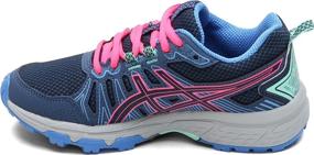 img 2 attached to 👟 Детские кроссовки ASICS Gel Venture для бега на открытом воздухе, желтого цвета: оптимальная обувь для активных мальчиков.