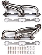 🚚 stainless steel truck headers for chevy gmc c/k 5.0l 5.7l 305 350 v8 (1988-1997) logo