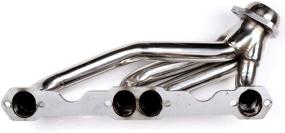 img 2 attached to 🚚 Stainless Steel Truck Headers for Chevy GMC C/K 5.0L 5.7L 305 350 V8 (1988-1997)