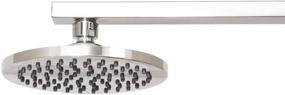 img 4 attached to 🚿 Enhance Your Shower Experience with Amazon Basics 6 Inch Round Rain Shower Head in Polished Chrome