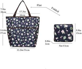 img 3 attached to Foldable Shoulder Waterproof Portable Shopping