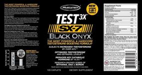 img 1 attached to 💪 Power-packed Performance: Unveiling MuscleTech Test 3X SX-7 Black Onyx