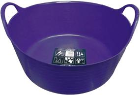 img 4 attached to TubTrug SP15P Shallow Purple Liter