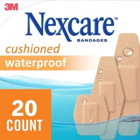 img 3 attached to 3M Nexcare Waterproof Cushioned Bandages