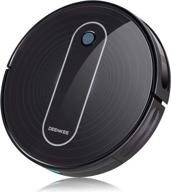 deenkee 1500pa robot vacuum: powerful, self-charging cleaner with 100 mins runtime and 6 cleaning modes logo