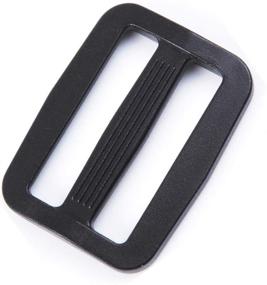 img 4 attached to BEADNOVA Slide Buckle 1 Inch Triglide Slides: 30 Piece DIY Set for Strap Belt Backpack Handbag - Black