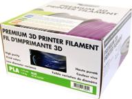 🔵 vivid blue pla 3d printer filament by mg chemicals: a quality printing solution logo