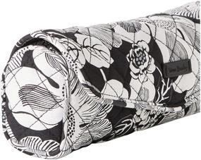 img 2 attached to Vera Bradley Women's Cotton on a Roll Makeup Brush & Pencil Case Cosmetic: Elegant Beauty Storage Solution