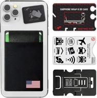 power strap card pocket cell phones & accessories logo