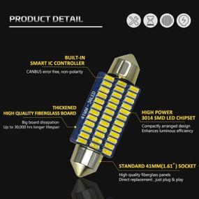 img 3 attached to Улучшите салон своего внедорожника Jeep Wrangler с помощью набора светодиодных ламп Bojer Interior LED Light Kit - идеально подходит для моделей Jeep Wrangler JK 2007-2018 года. Заменяет белую цветовую 501 578 лампу для картовых и потолочных светильников.