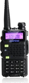 img 4 attached to 📻 BAOFENG UV-5R5 Двухдиапазонная радиостанция с двумя направлениями передачи - 5 Вт (144-148 МГц VHF и 420-450 МГц UHF) Комплект с расширенной батареей (черный)