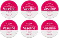 💋 get your gorgeous lips: vaseline lip therapy rosy lips tin 20g (pack of 6) logo