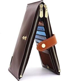 img 4 attached to 👜 Genuine Leather ANDOILT Handbag: Stylish Women's Handbags & Wallets with RFID Blocking