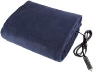 stay warm at tailgating emergencies with stalwart blue electric blanket logo