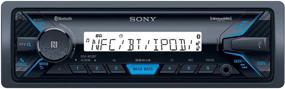 img 3 attached to Sony DXS-M5511BT Marine Digital Media Receiver with 🔊 Bluetooth and 6.5 inch Dual Cone Speakers - White