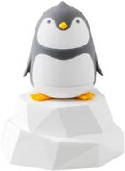 🐧 льдинка для винтов penguin в форме пингвина: идеальный инструмент с удлинителем в сером цвете. логотип