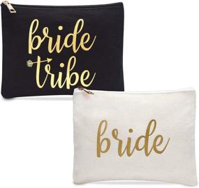 img 4 attached to Bride Tribe Makeup Bridesmaid Gifts