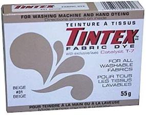 img 4 attached to LOT TINTEX FABRIC BEIGE 31