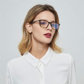 img 1 attached to 👓 Enhanced Reading Experience: Blue Light Blocking Computer Reading Glasses for Men and Women