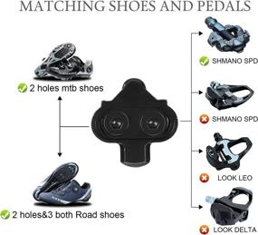 img 3 attached to Kingson Bike Cleats Compatible Shimano