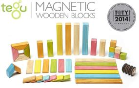 img 3 attached to 🧲 Tegu Magnetic Wooden Block Building Toys - Unlock Unlimited Building Fun!