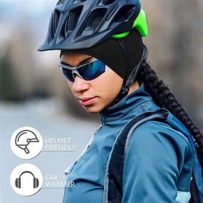 img 3 attached to KPwarm Ponytail Thermal Running Windproof Outdoor Recreation and Outdoor Clothing