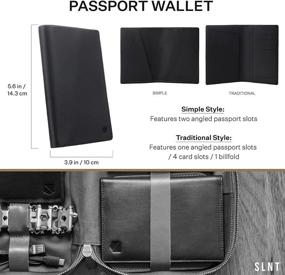 img 3 attached to 🔒 Silent Pocket RFID Blocking Leather Passport