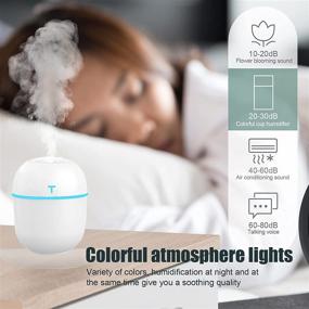 img 3 attached to HUADREAM Ultra Quiet Humidifier Multi Color Humidifiers
