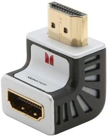 img 2 attached to 🔌 Усовершенствованный правый угловой адаптер HDMI от Monster