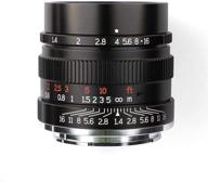 📸 7artisans 35mm f1.4 full frame manual focus prime lens for sony e-mount cameras - black: a versatile tool for stunning photography logo