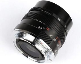 img 1 attached to 📸 7artisans 35mm F1.4 Full Frame Manual Focus Prime Lens for Sony E-Mount Cameras - Black: A Versatile Tool for Stunning Photography