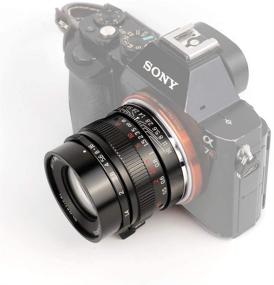 img 3 attached to 📸 7artisans 35mm F1.4 Full Frame Manual Focus Prime Lens for Sony E-Mount Cameras - Black: A Versatile Tool for Stunning Photography