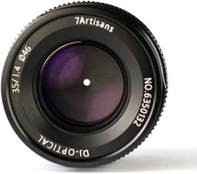 img 2 attached to 📸 7artisans 35mm F1.4 Full Frame Manual Focus Prime Lens for Sony E-Mount Cameras - Black: A Versatile Tool for Stunning Photography