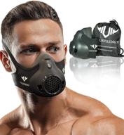 🏋️ vikingstrength adjustable resistance workout mask with high altitude elevation for running, biking, mma endurance and air resistance training логотип