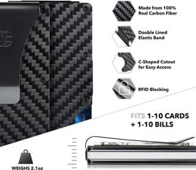 img 1 attached to 💼 SUAVELL Minimalist Aluminum Element Wallet - Stylish Men's Accessories in Wallets, Card Cases & Money Organizers