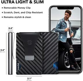 img 2 attached to 💼 SUAVELL Minimalist Aluminum Element Wallet - Stylish Men's Accessories in Wallets, Card Cases & Money Organizers