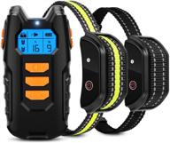 flittor dog training collar: waterproof shock collar with remote for small, medium, large dogs - 2 receiver rechargeable, beep, vibration, shock modes логотип